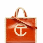 UGG Women's x TELFAR Medium Shopper Bag in Spicy Pumpkin