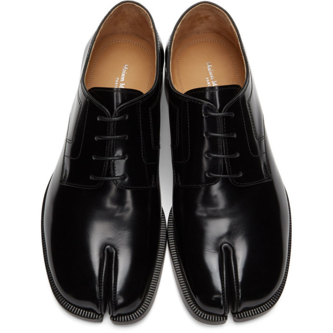 Maison Margiela Black Tabi Derbys Maison Margiela