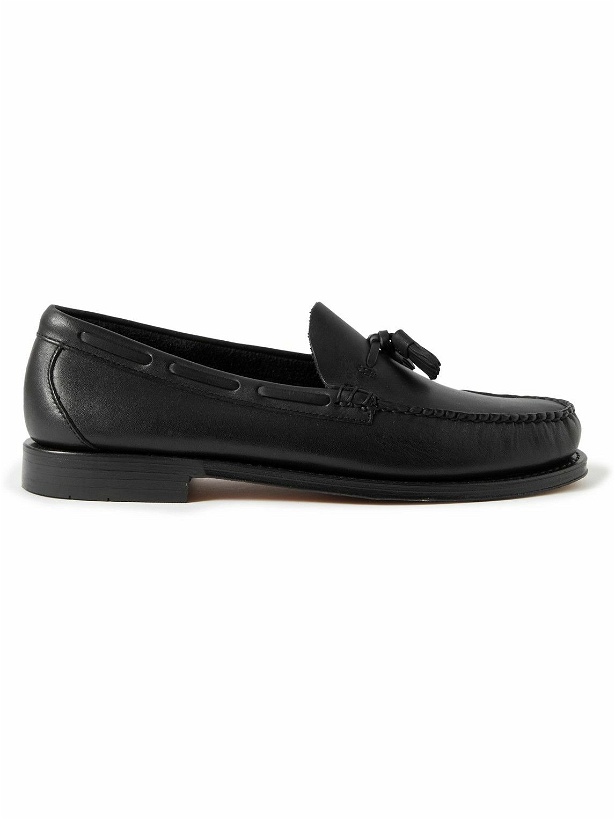 Photo: G.H. Bass & Co. - Weejuns Heritage Larkin Leather Tasselled Loafers - Black