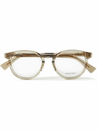 Bottega Veneta - Round-Frame Acetate Optical Glasses