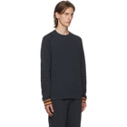 Paul Smith Navy Striped Long Sleeve T-Shirt