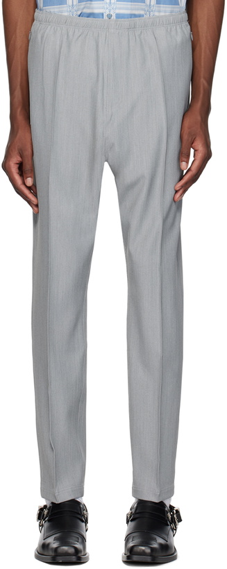 Photo: NEEDLES Gray W.U. Lounge Pants