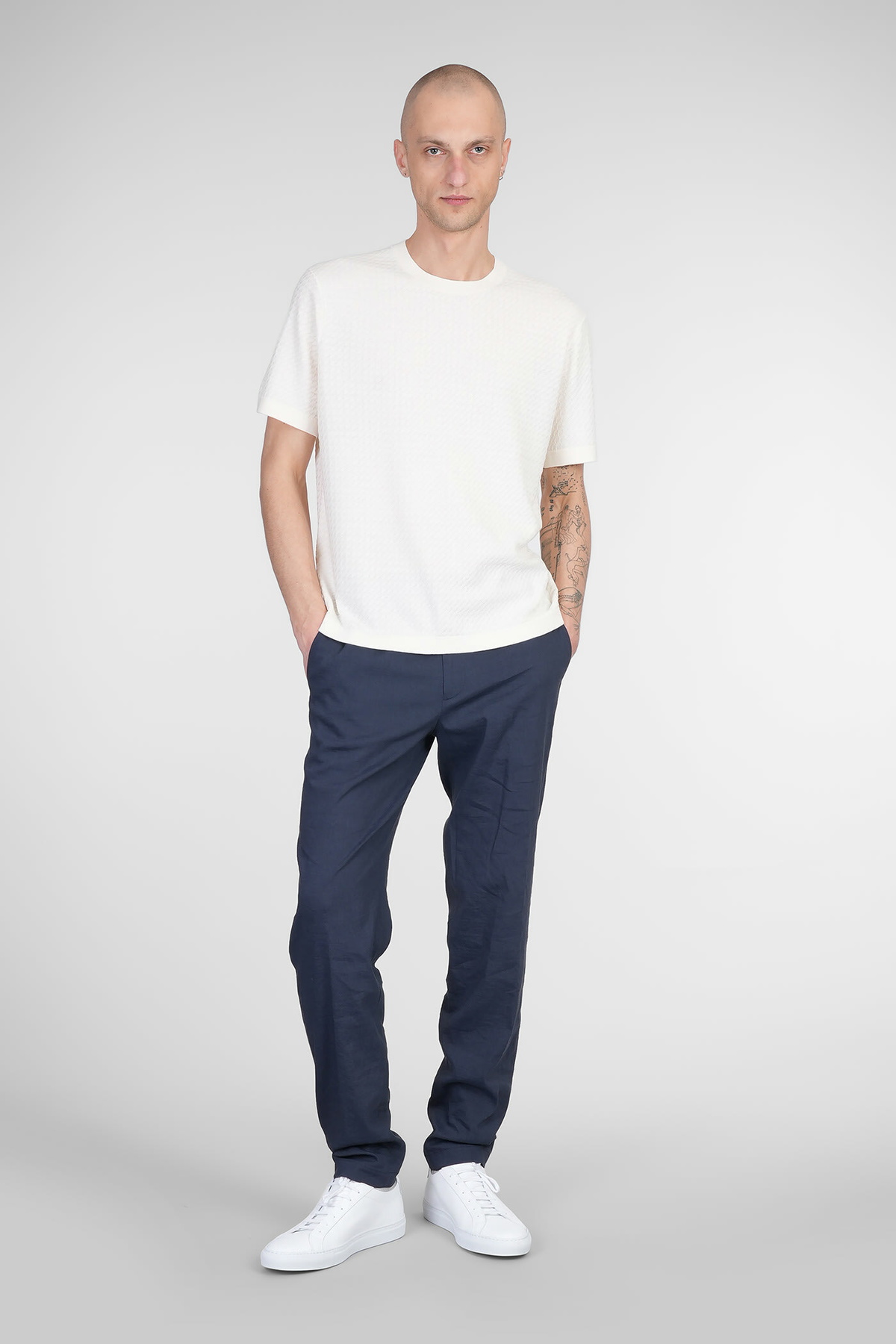 Theory T-shirt In Beige Cotton