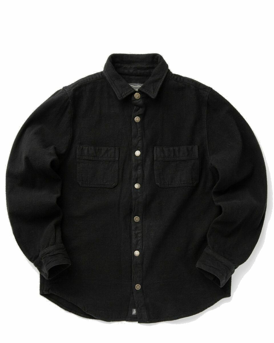 Photo: One Of These Days Canton Overshirt Black - Mens - Longsleeves