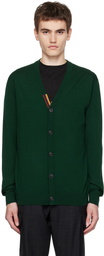 Paul Smith Green Stripe Cardigan