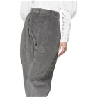 Nina Ricci Grey Corduroy Trousers