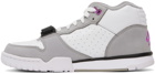 Nike Gray Air Trainer 1 Mid Sneakers