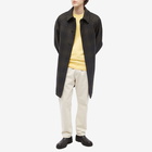 Maison Kitsuné Men's Fox Head Patch Classic Sweat in Soft Yellow