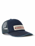 RRL - Appliquéd Denim and Mesh Trucker Hat