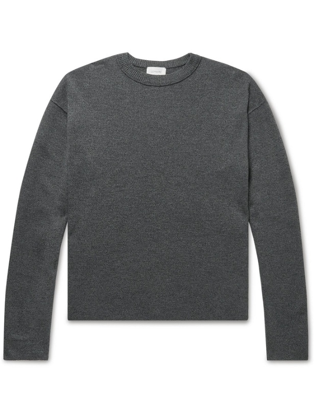 Photo: Lemaire - Merino-Wool Blend Sweater - Gray
