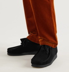 Clarks Originals - Wallabee Suede Desert Boots - Black