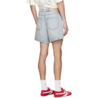 Represent Blue 'Busy Doing Nothing' Denim Shorts