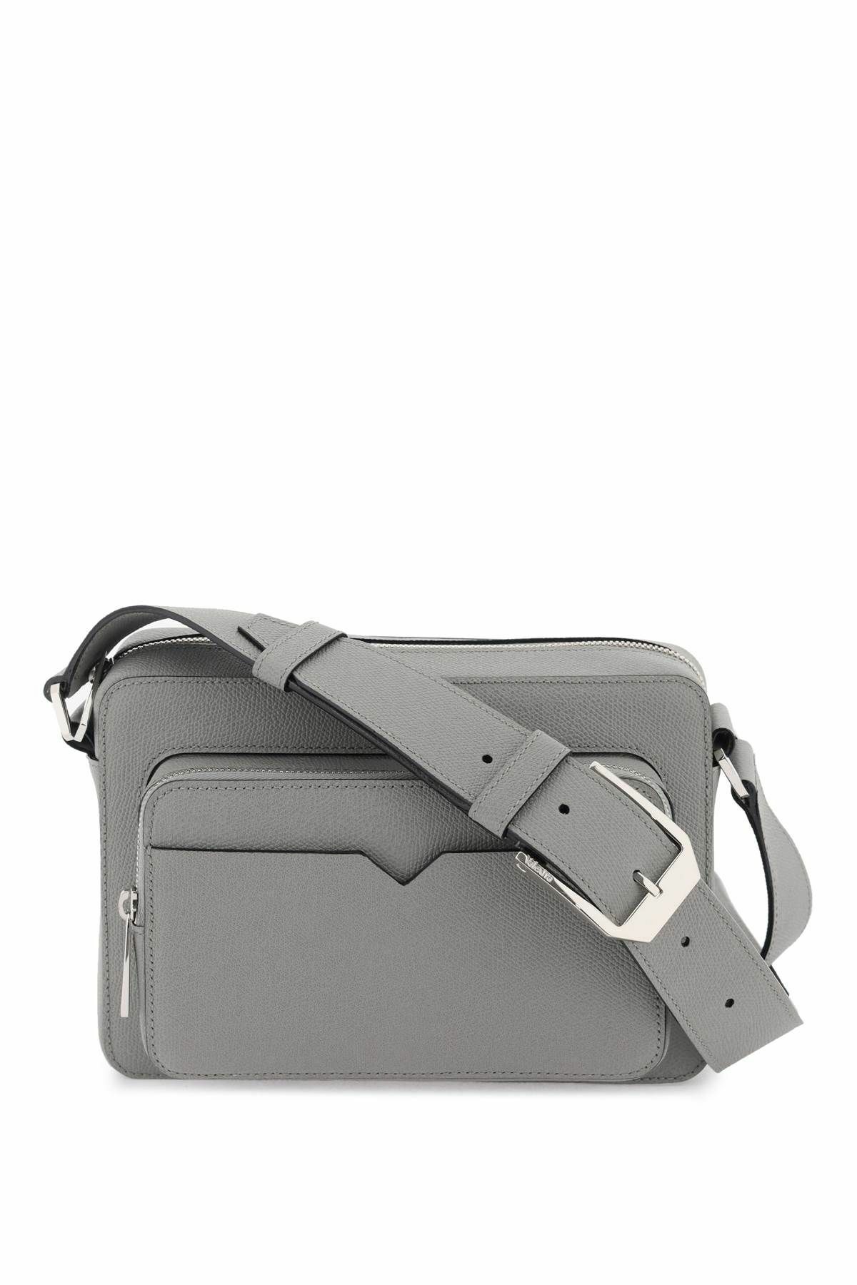 VALEXTRA 'reporter' crossbody bag Grey