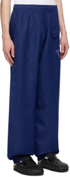 JW Anderson Blue Twisted Sweatpants