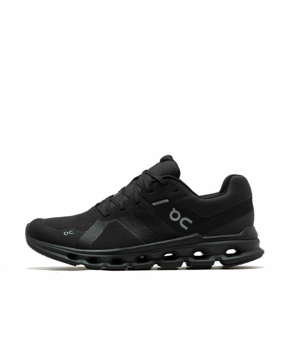 Photo: On Cloudrunner Waterproof Black - Mens - Lowtop/Performance & Sports