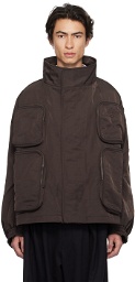Hed Mayner Brown Reebok Edition Jacket