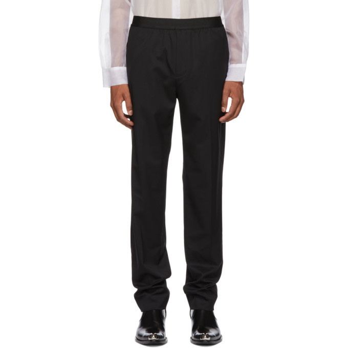 Photo: Helmut Lang Black Fine Wool Trousers