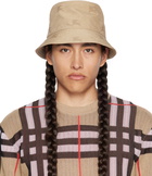 Burberry Beige EKD Bucket Hat