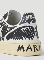 Marni x Veja - V10 Low Top Sneakers in Black