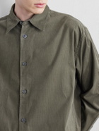 FRAME - Cotton-Corduroy Shirt - Gray