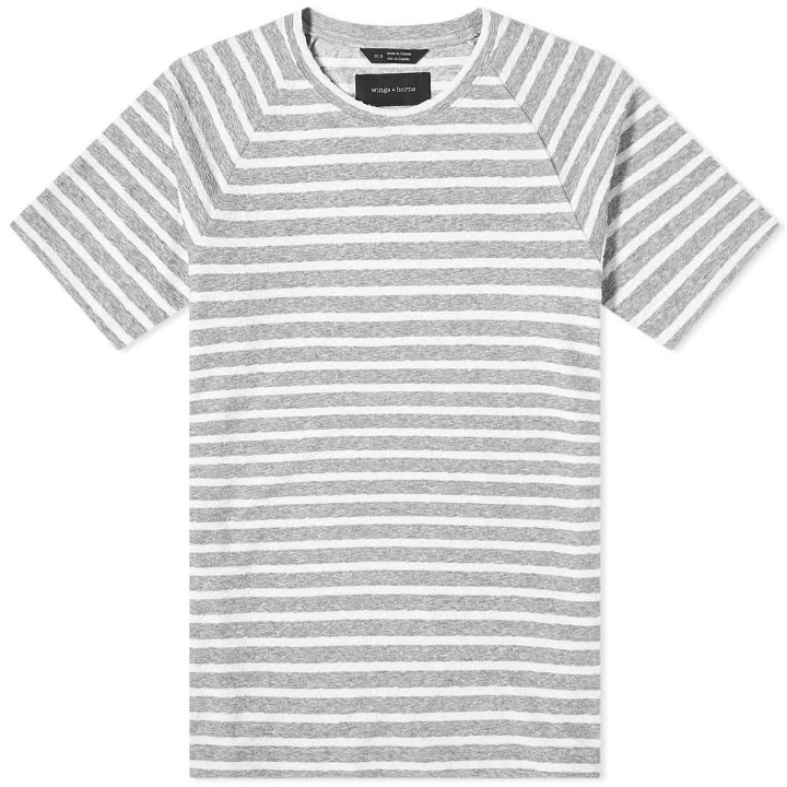 Photo: Wings + Horns Striped Tee