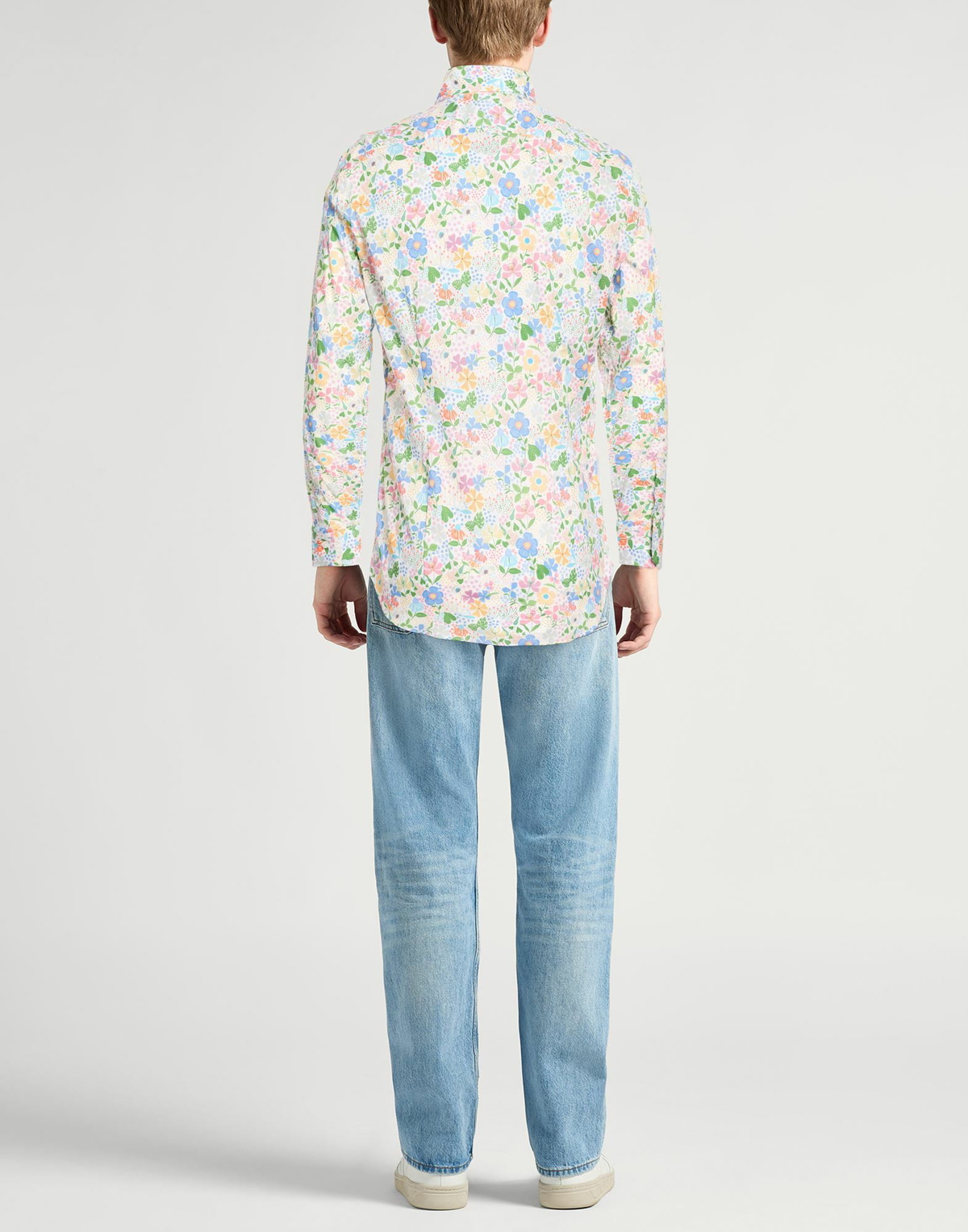 Fedeli Mens Shirt in White
