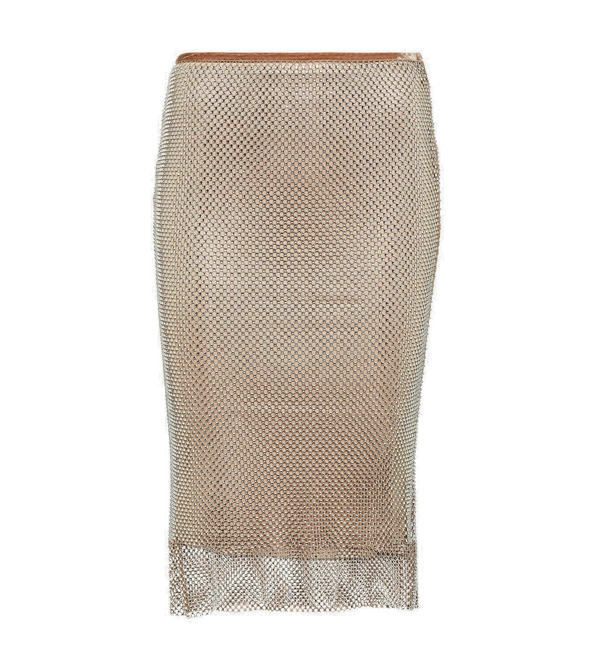 スカート SPORTMAX White Organza Album1234 Skirt Sportmax Album Skirt in Optical White | FWRD