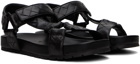 Bottega Veneta Black Trip Sandals