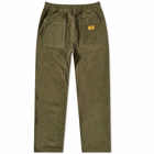 Service Works Men's Classic Corduroy Chef Pant in Olive