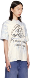 Online Ceramics Beige & Blue 'I Think You Can' T-Shirt