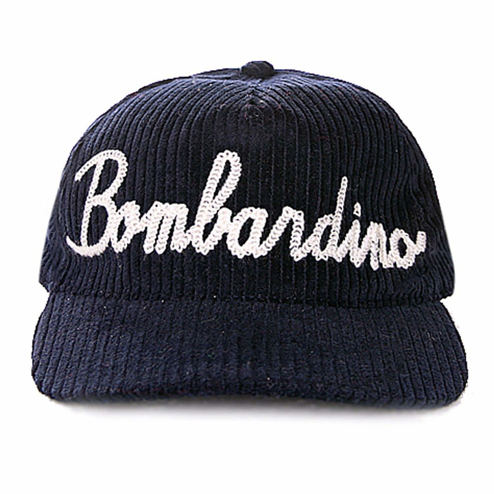 Photo: MC2 Saint Barth Baseball Corduroy Cap With Bombardino Embroidery