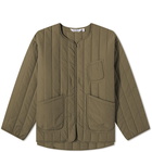 Uniform Bridge Men's Quilted Liner Jacket in Sage Green