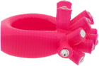 Roussey SSENSE Exclusive Pink 3D-Printed Sis Ring