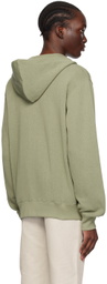Helmut Lang Green Zip Hoodie