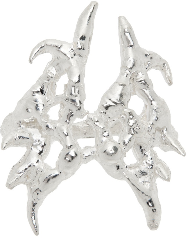 Photo: Harlot Hands SSENSE Exclusive Silver Myth Ring