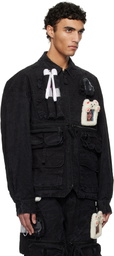 doublet Black Oshi-Katsu Pocket Jacket
