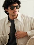 Dunhill - Square-Frame Tortoiseshell Acetate and Gold-Tone Sunglasses