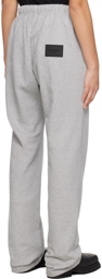 We11done Gray Wide Lounge Pants