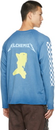 Alchemist Black & Blue Marathon Baseball Long Sleeve T-Shirt
