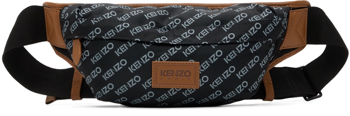 Photo: Kenzo Black Kenzo Paris Logo Bumbag