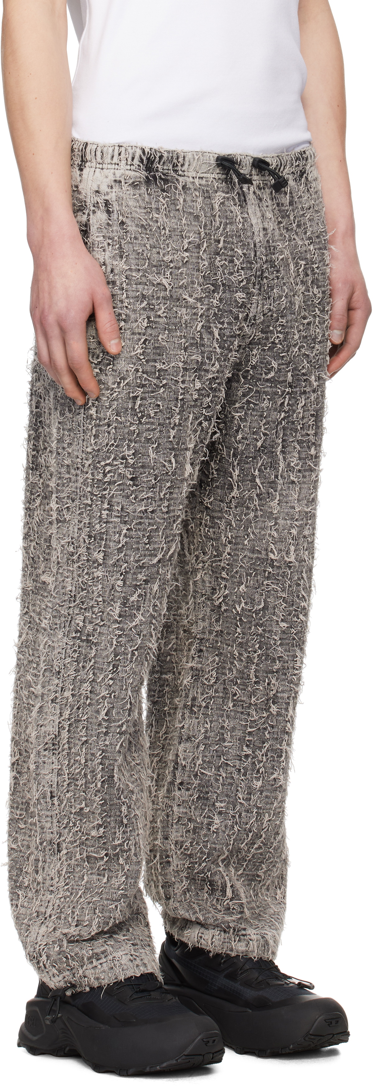 Diesel Gray Relaxed D-Martial Jeans Diesel