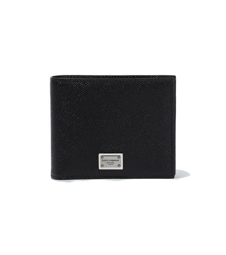 Photo: Dolce&Gabbana - DG bi-fold leather wallet