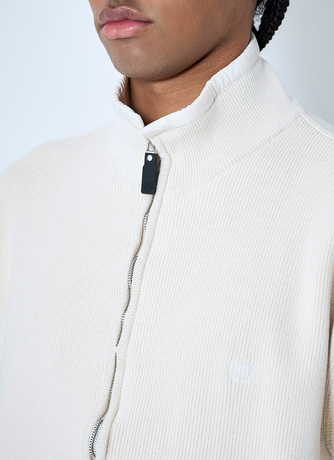 Balenciaga Interwined Zip-Up Sweater