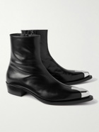 Alexander McQueen - Leather Chelsea Boots - Black