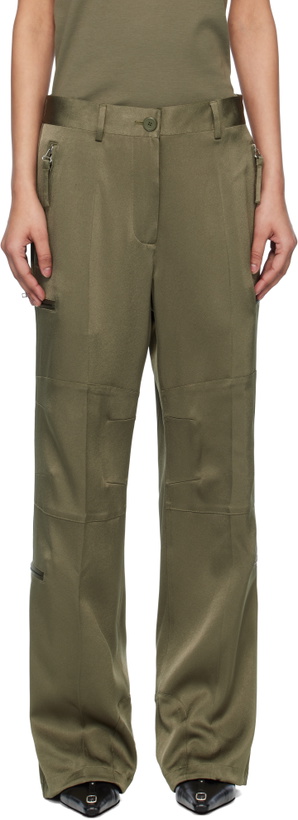 Photo: Helmut Lang Khaki Flight Trousers