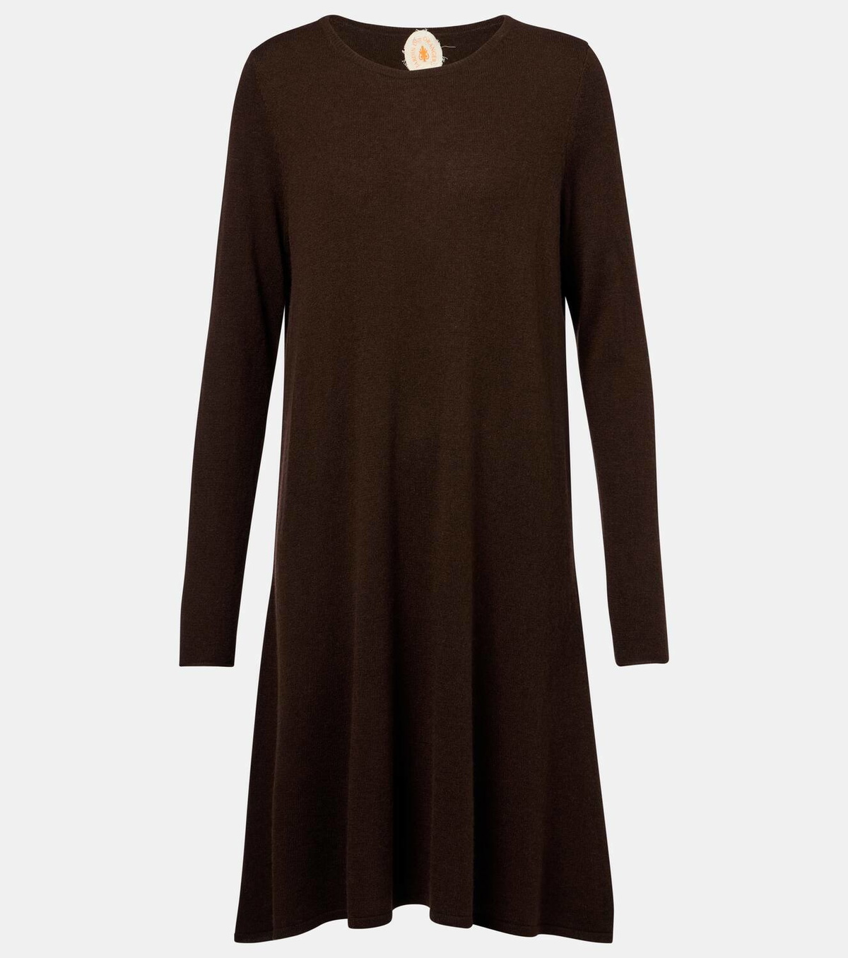 Jardin des Orangers Wool and cashmere midi dress