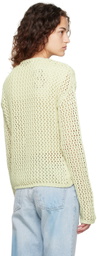 TheOpen Product Beige Zip Sweater