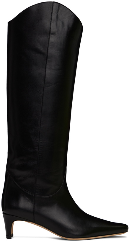 Photo: Staud Black Western Wally Boots