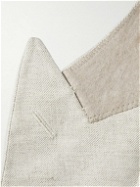 Richard James - Double-Breasted Linen-Twill Suit Jacket - Neutrals