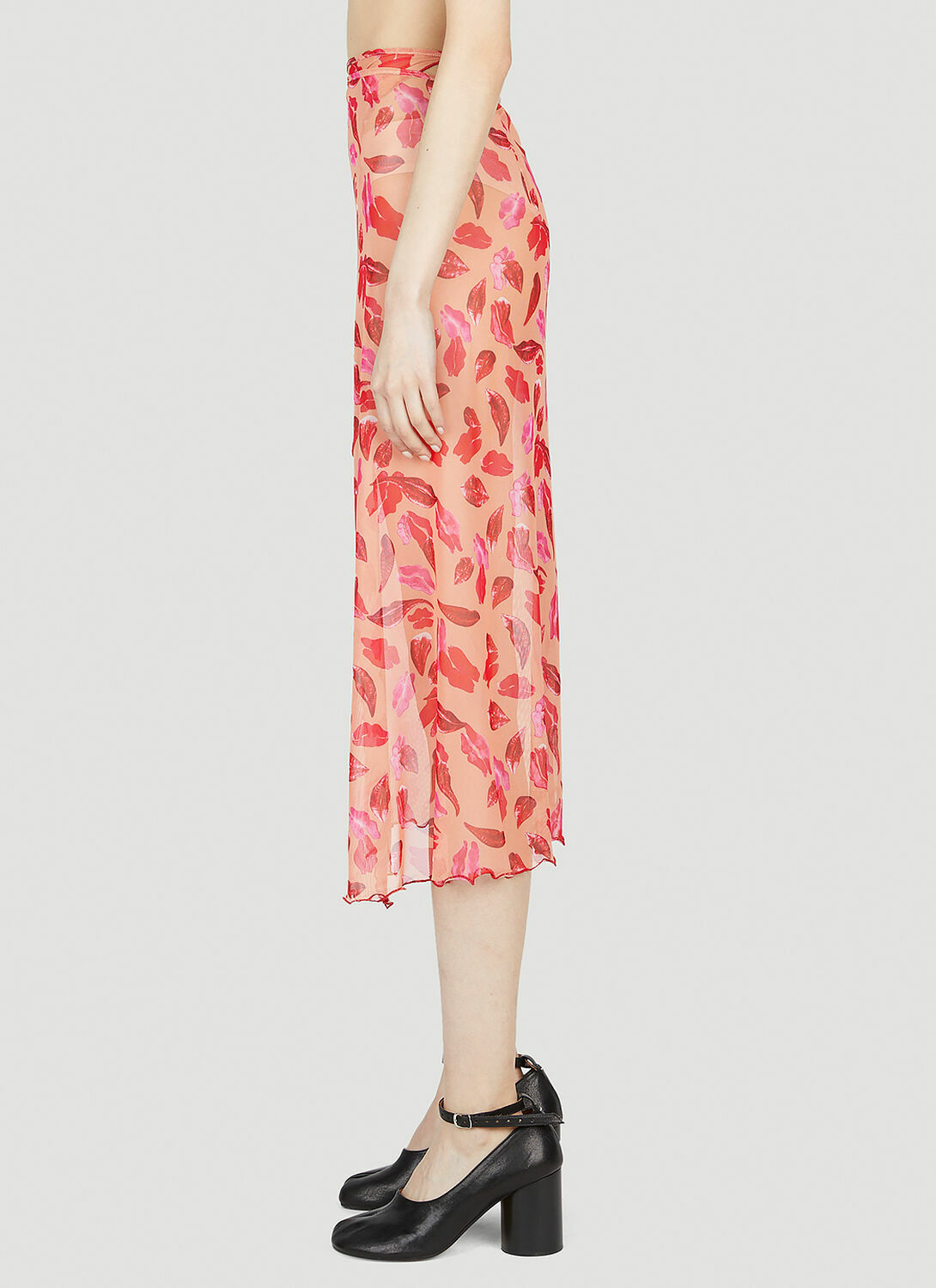 Marco Rambaldi Lips Wrap Beach Skirt